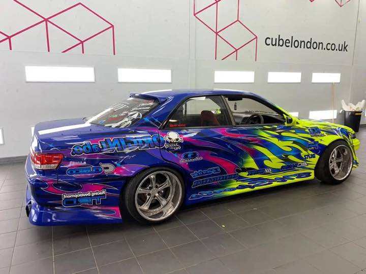 Nissan GT-R wrap