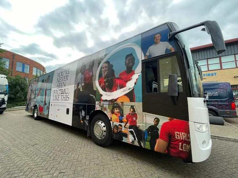 Nike branded coach wrap