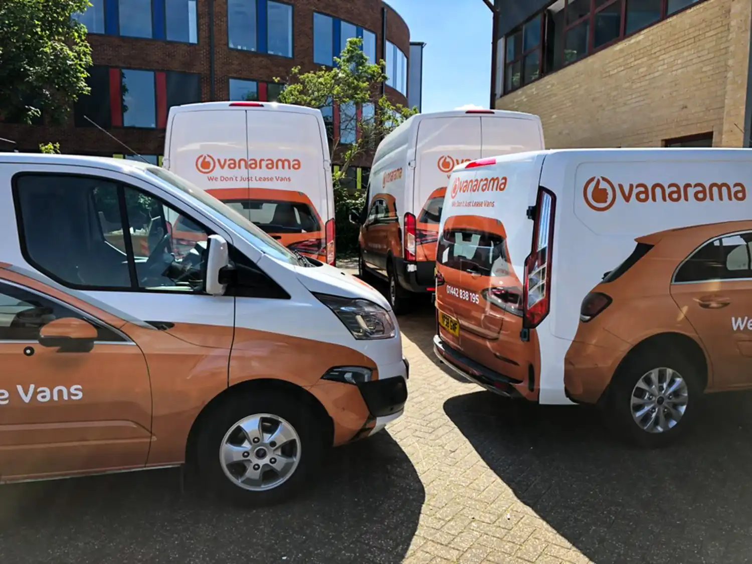 Vanarama fleet vans