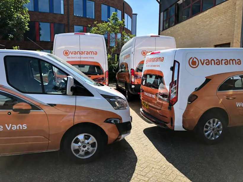 Vanarama fleet vans