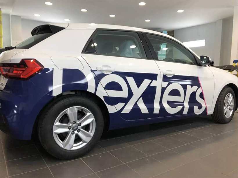 Dexters fleet van wrap