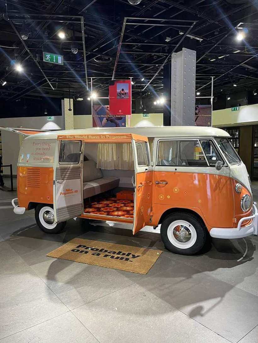 Nike campervan wrap